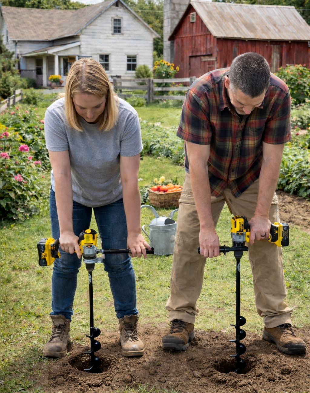 Everyday Auger (3" x Standing Length) - Power Planter Augers