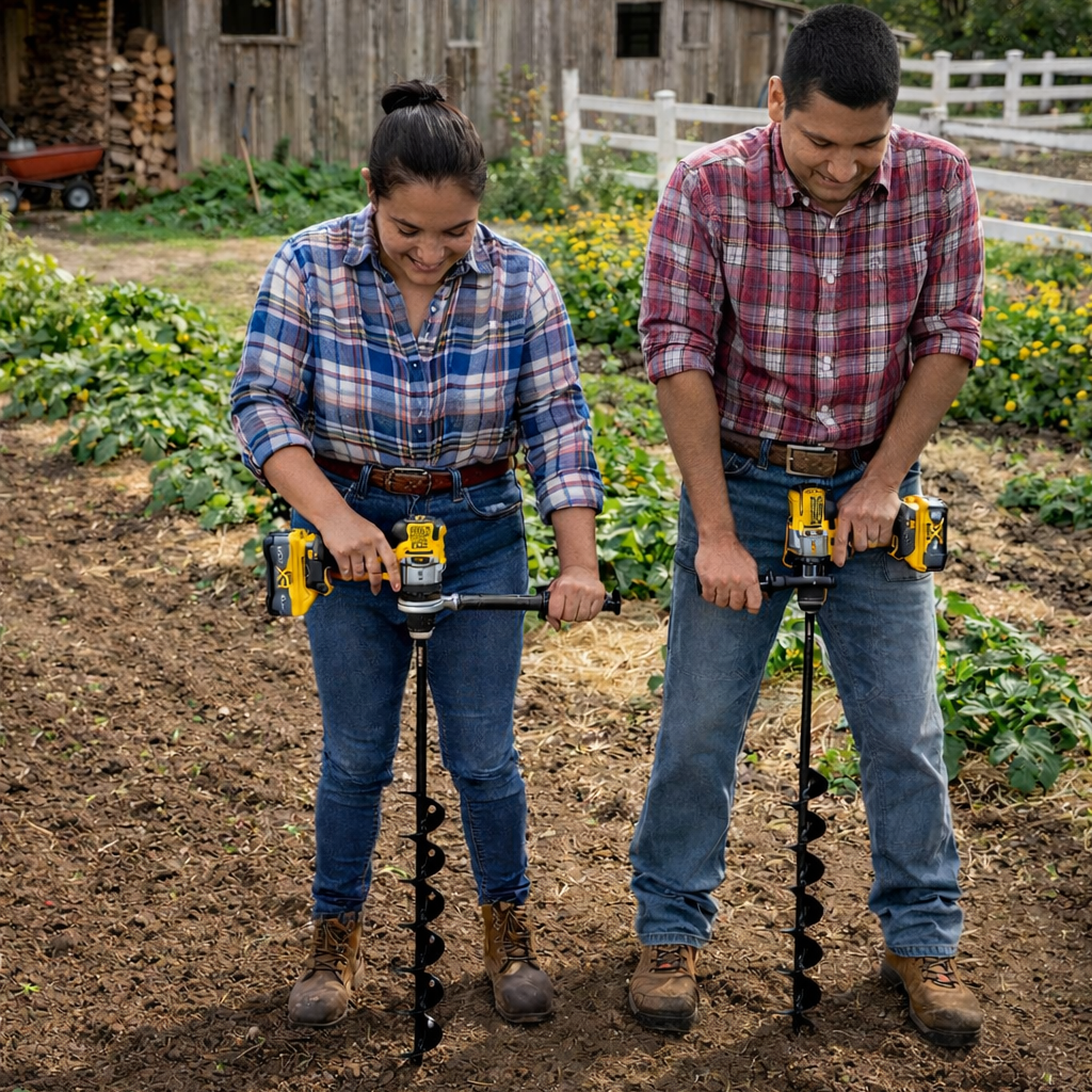Everyday Auger (3" x Standing Length) - Power Planter Augers