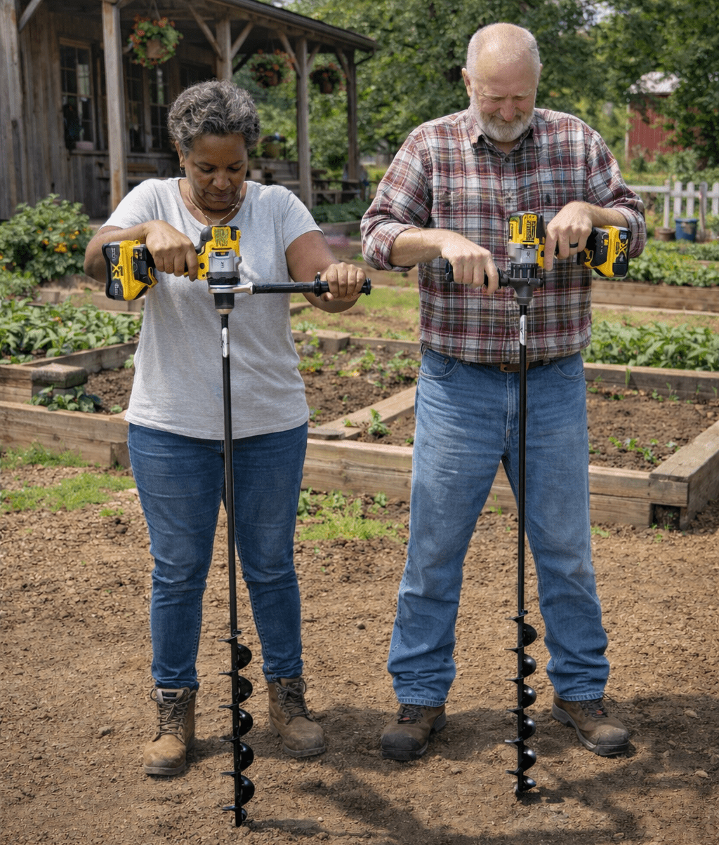 Everyday Auger (3" x Standing Length) - Power Planter Augers
