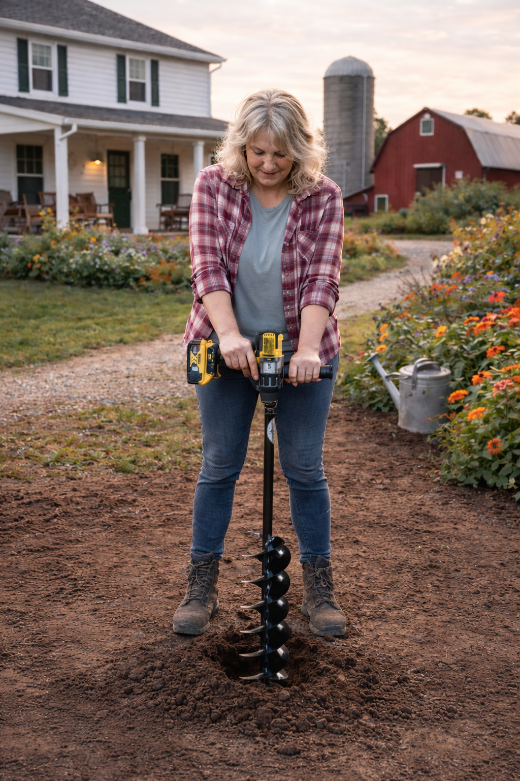 Large Bulb Auger (4” x 28”)
