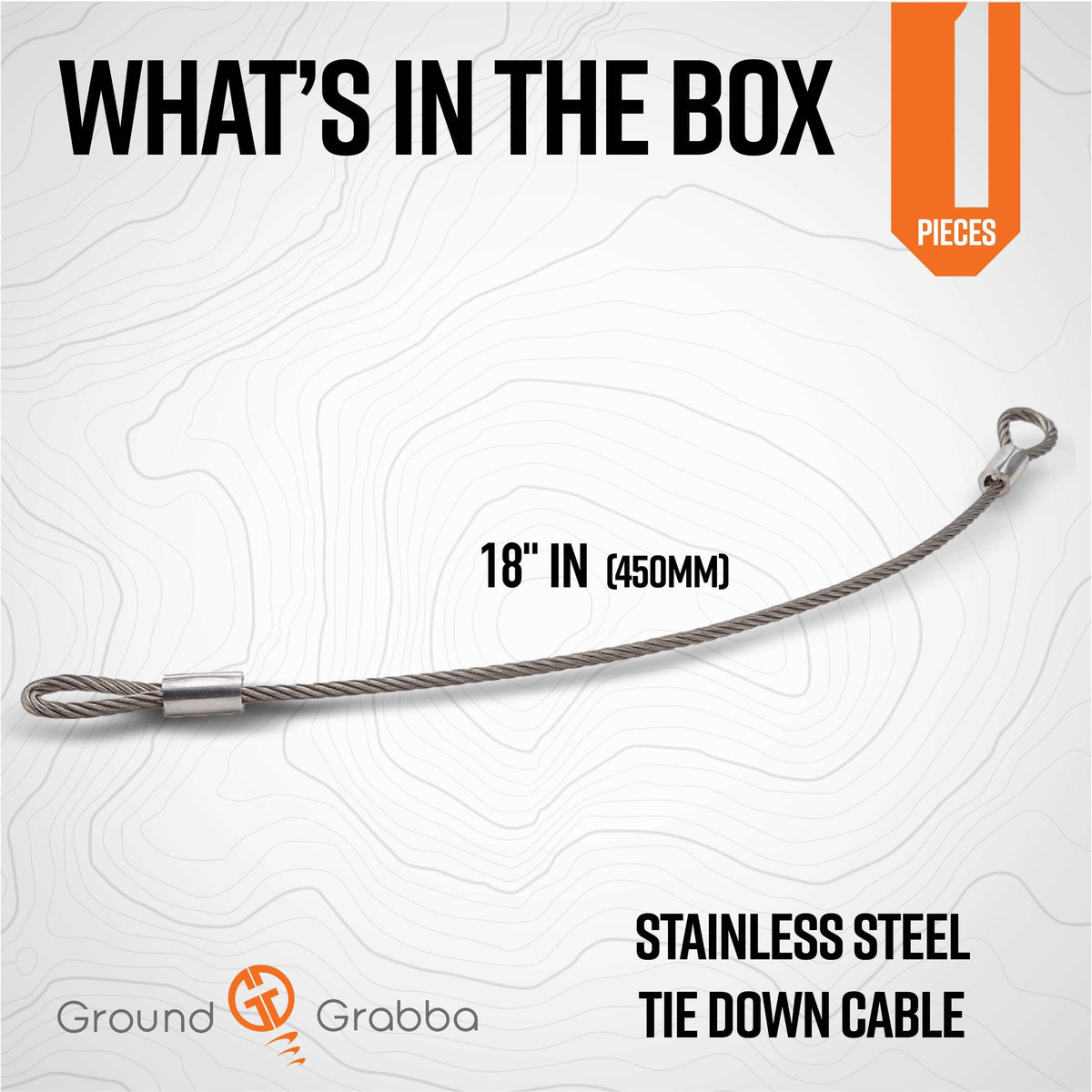 General Use - Stainless Steel Strap Tie Down