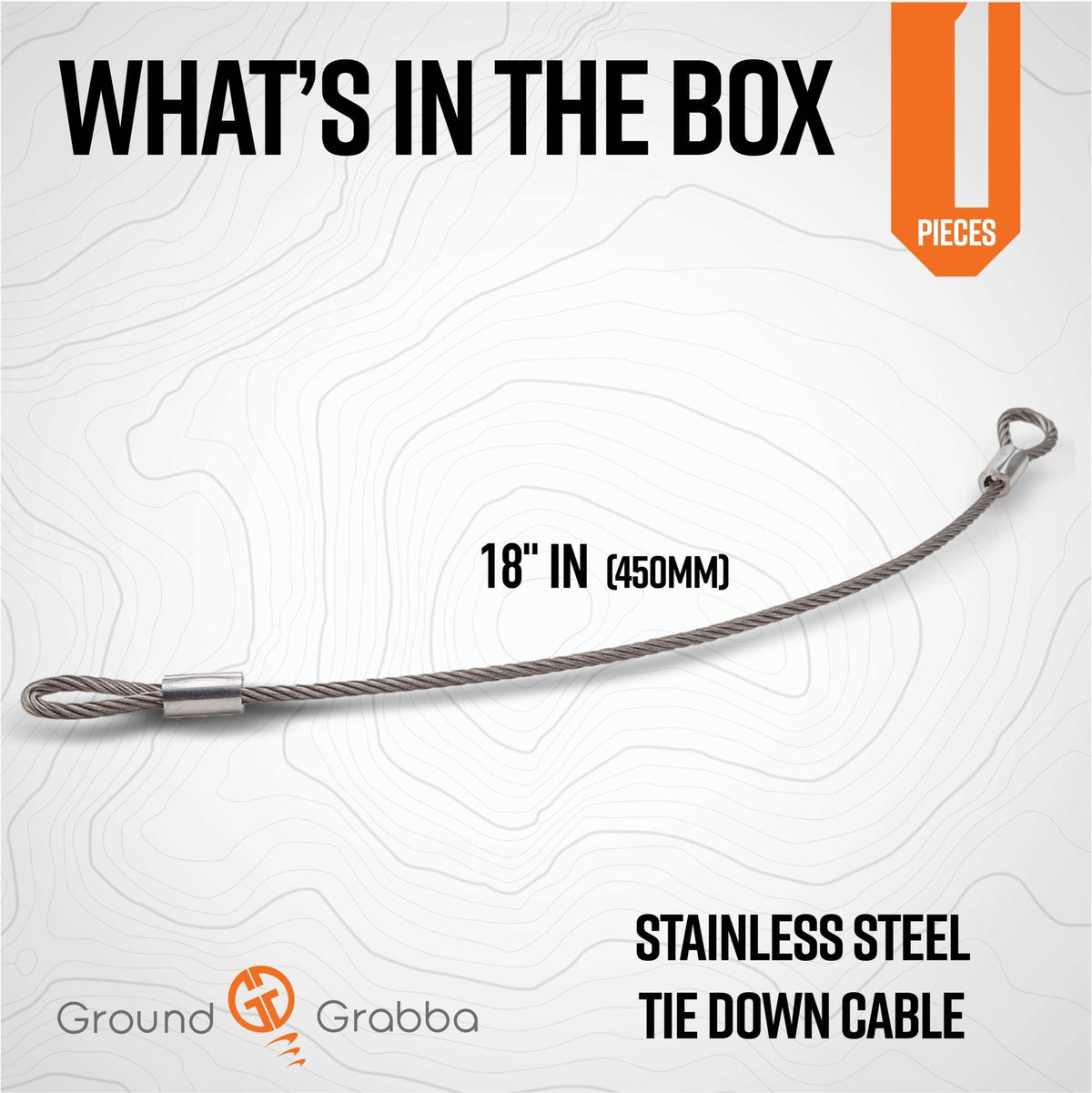 General Use - Stainless Steel Strap Tie Down - Power Planter Augers