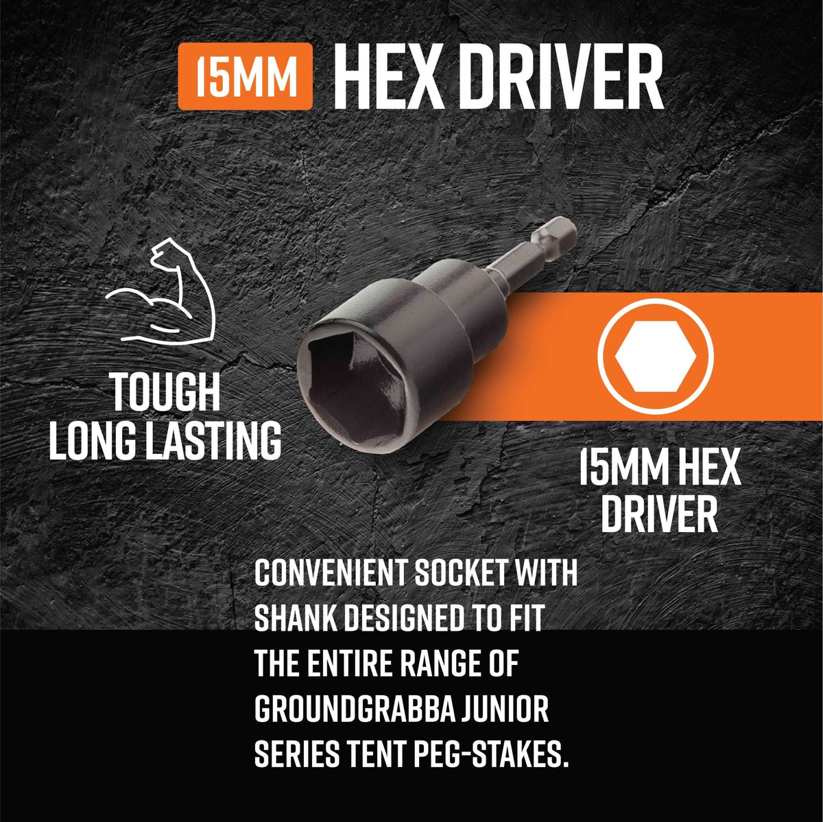 Hex Driver - Power Planter Augers