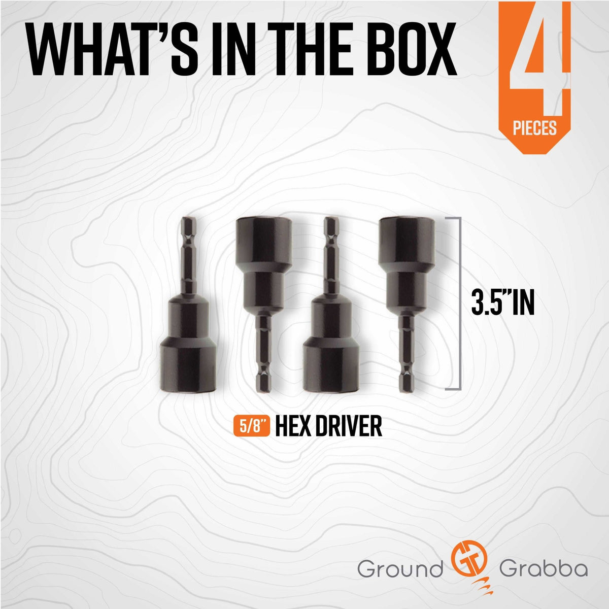 Hex Driver - Power Planter Augers