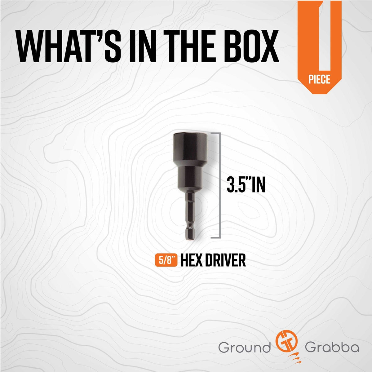 Hex Driver - Power Planter Augers