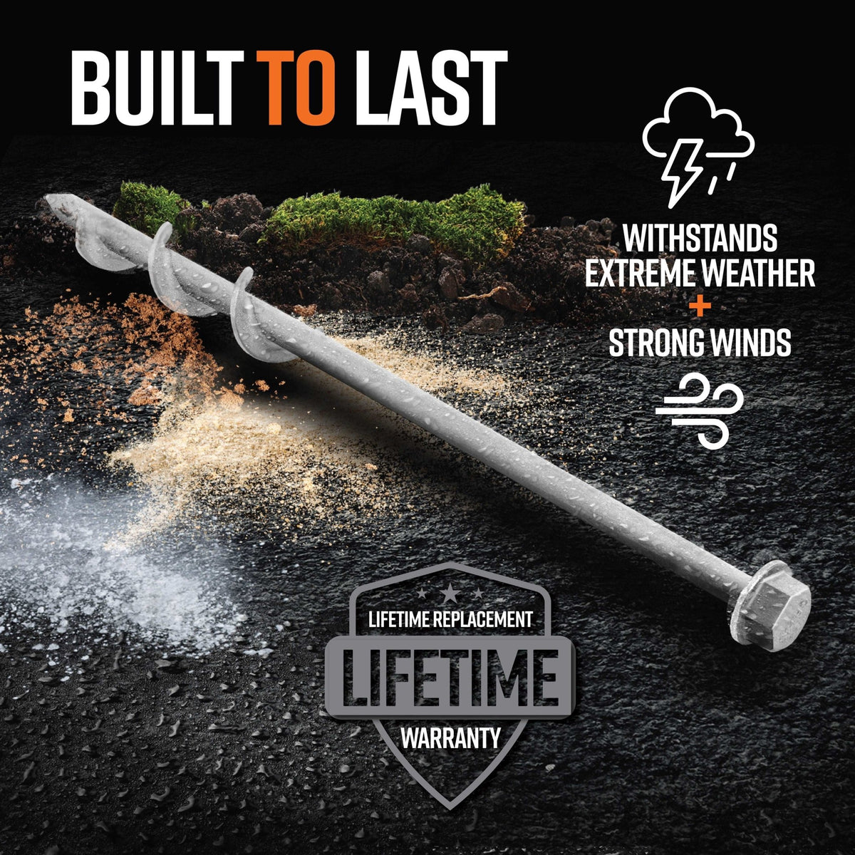 GroundGrabba Playa Kit - Power Planter Augers