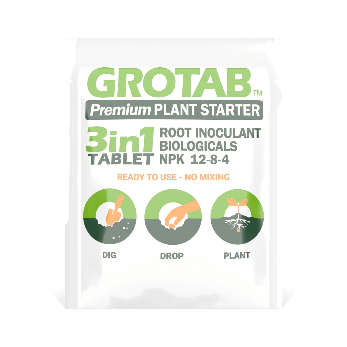 GroTab Fertilizer Tablets - Power Planter Augers