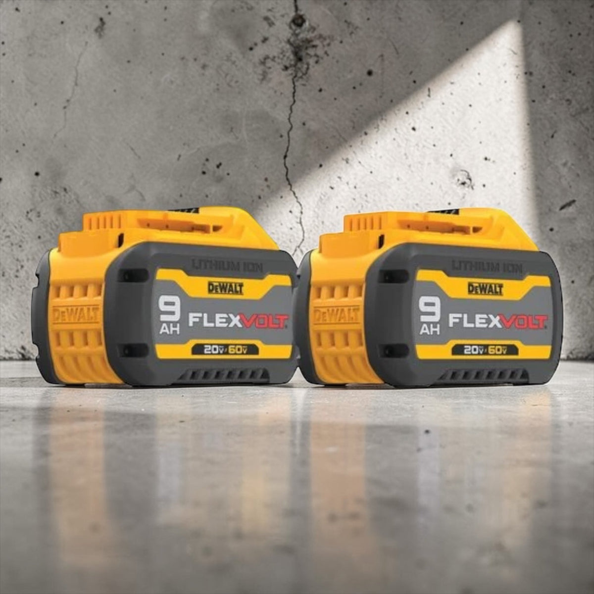 DEWALT DCB609 FLEXVOLT® 20-Volt/60-Volt MAX Lithium-Ion 9.0Ah Battery (2 pk.) - Power Planter Augers