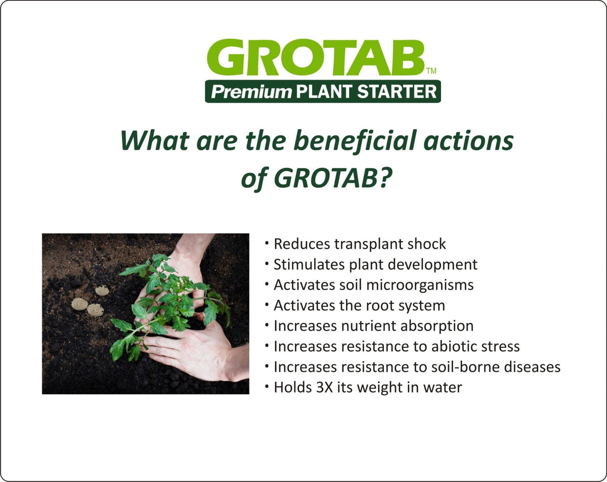 GroTab Fertilizer Tablets - Power Planter Augers