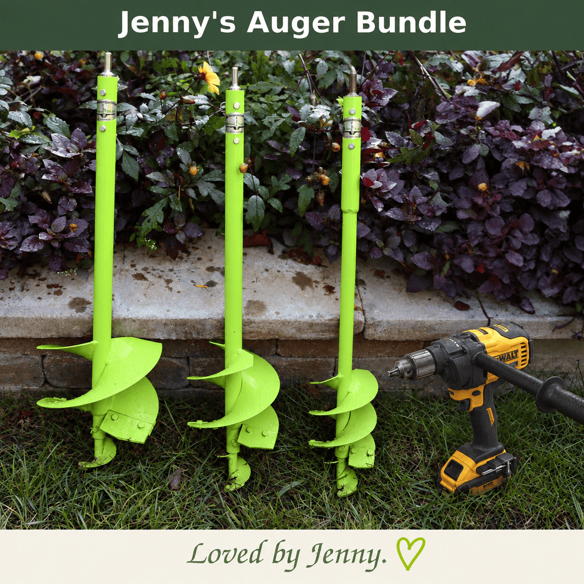 Jenny's Auger Bundle - Power Planter Augers
