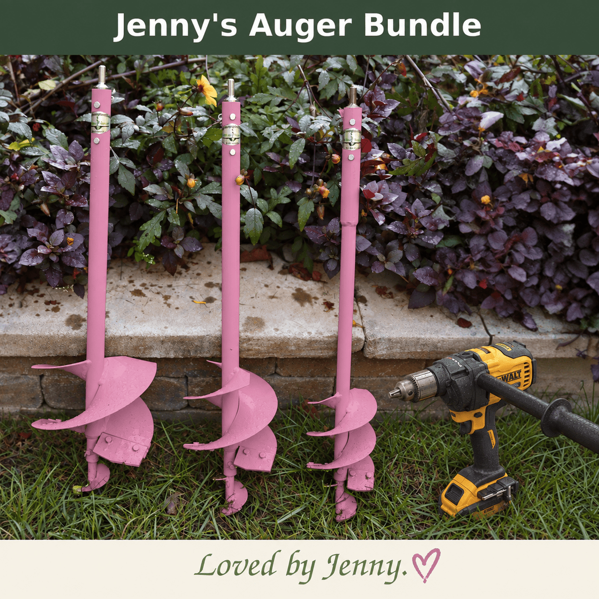 Jenny's Auger Bundle - Power Planter Augers