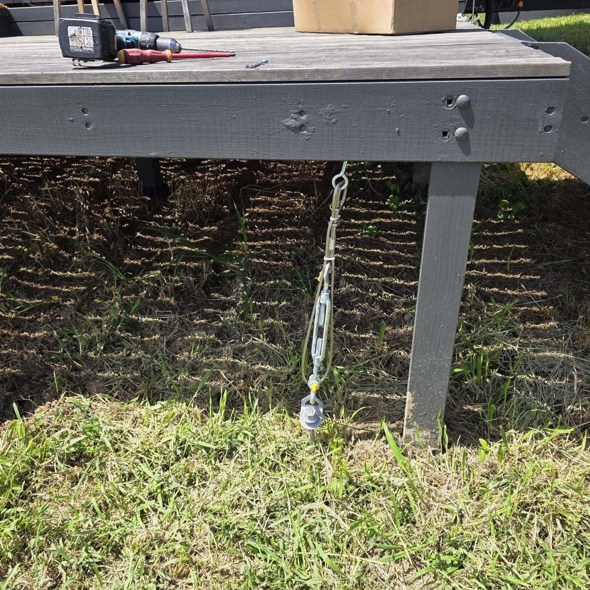 Complete Ground Anchor System – Tiny Homes, Site Offices & Containers
