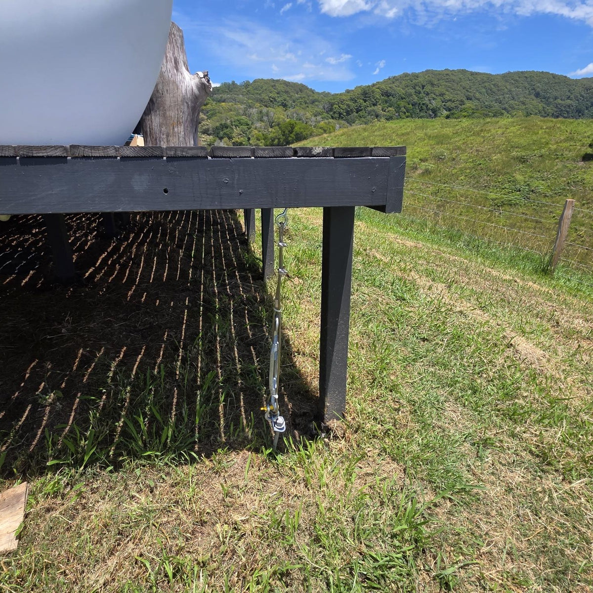 Complete Ground Anchor System – Tiny Homes, Site Offices & Containers