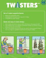 Twisters Extendable Plant Supports – Set of 3