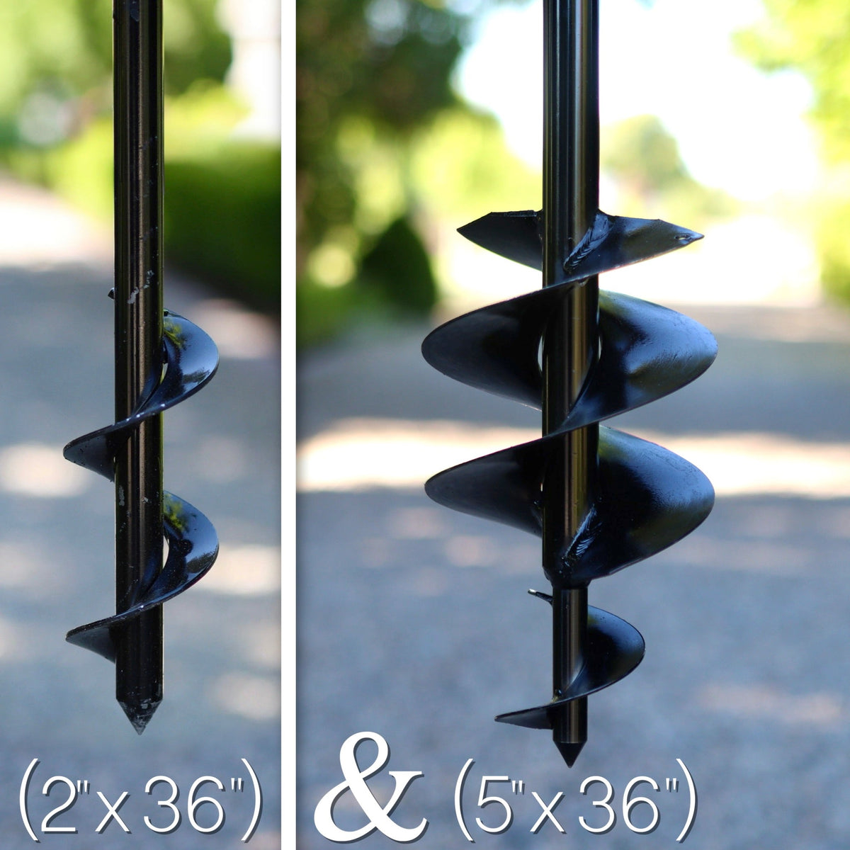 Garden Answer Auger Combo (2" & 5")