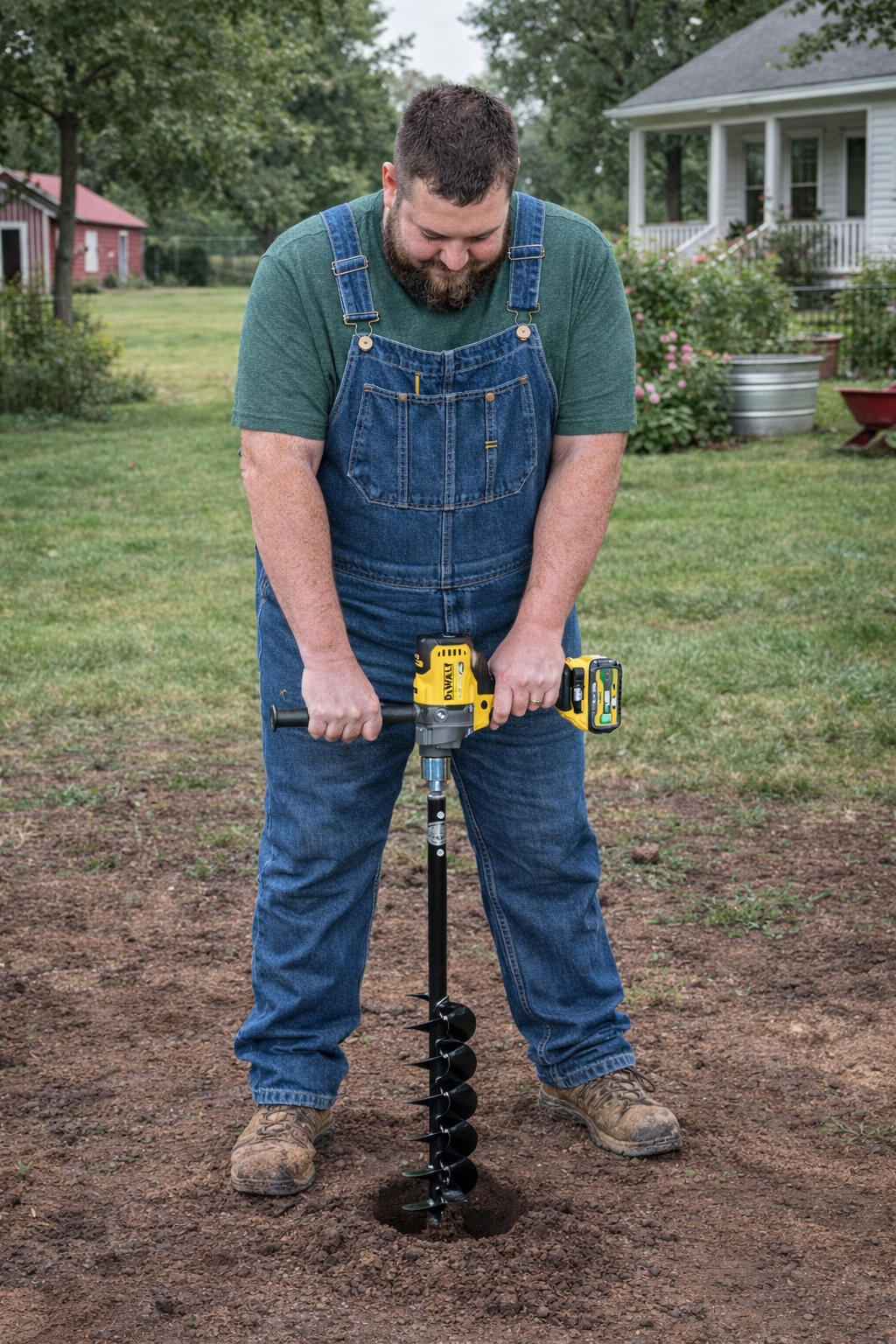 Large Bulb Auger (4” x 28”)