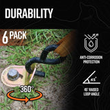 ClosedHook 6 or 12 Pack - Power Planter Augers