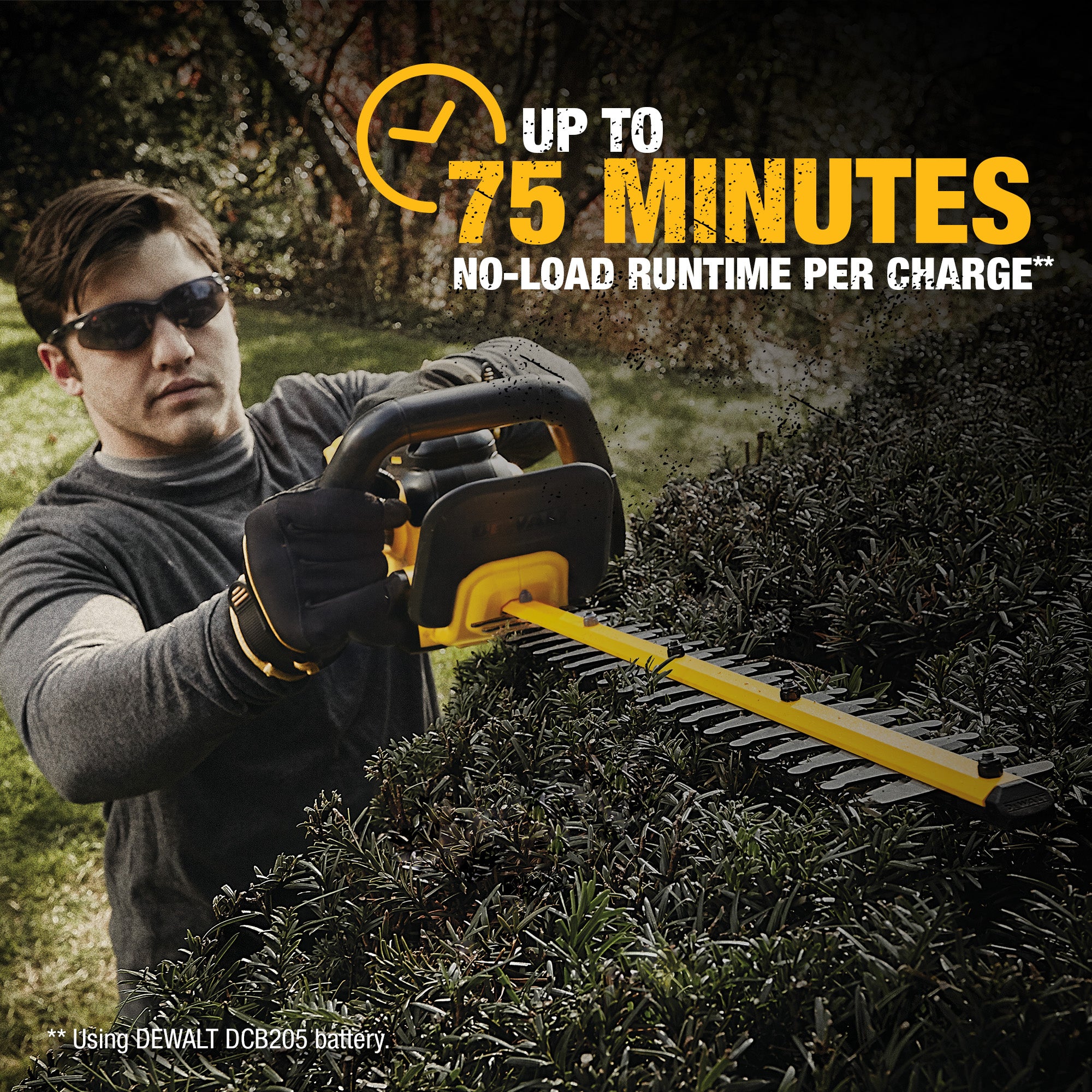 Dewalt cordless discount tools hedge trimmer