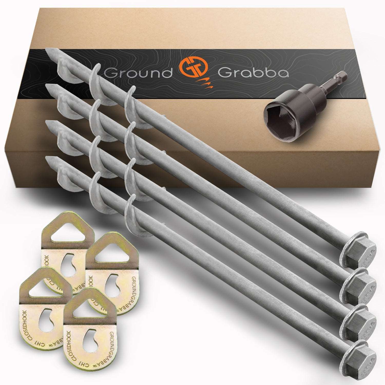 GroundGrabba Pro Closed Hook