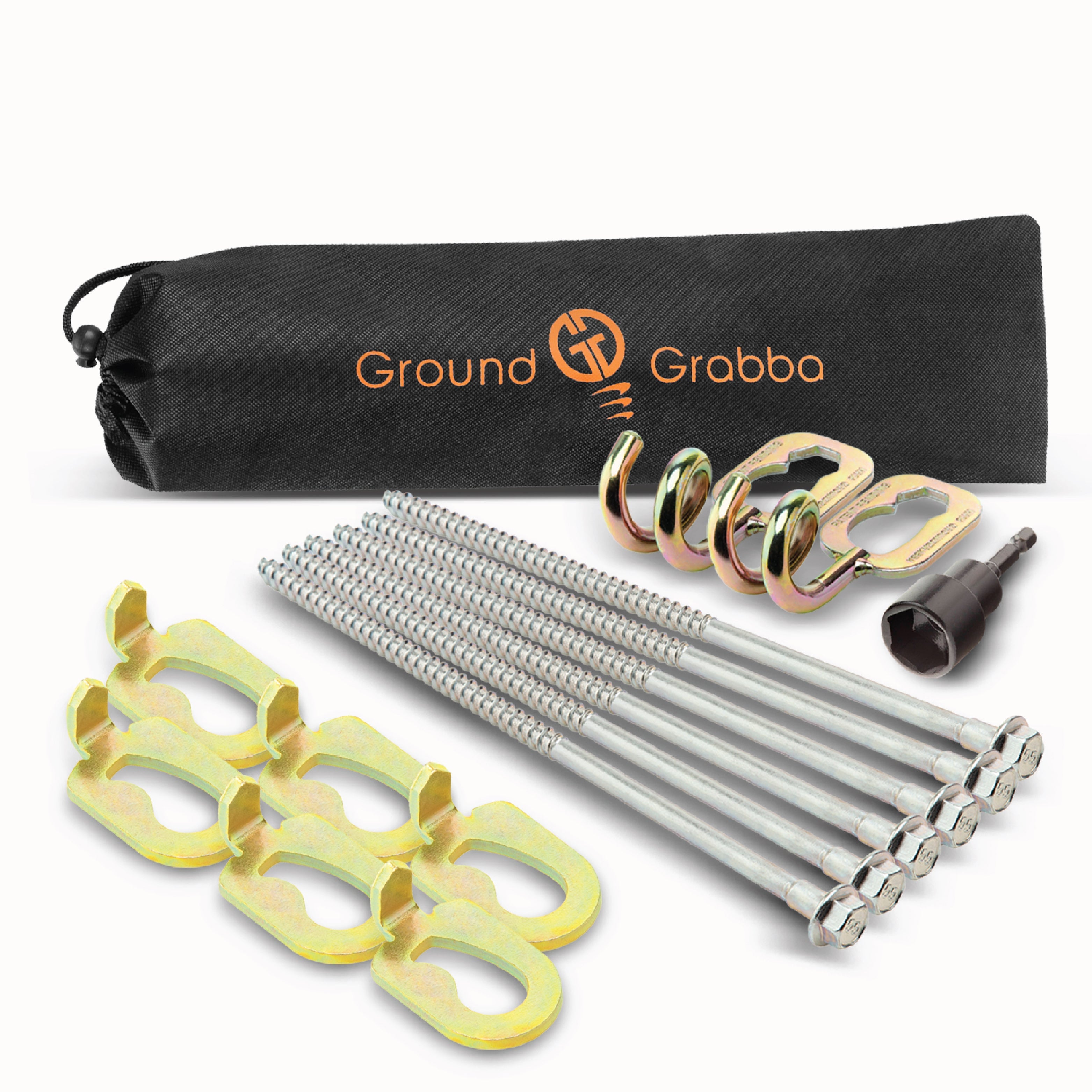 GroundGrabba Tent Kit