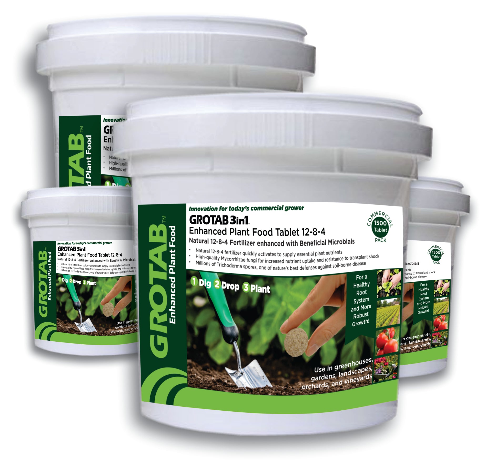 tree planting fertilizer tablets GroTab 3in1 Premium Plant Starter 100 Tablet Bucket