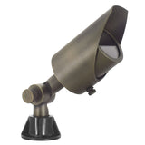 Brass Landscape Pro Spotlight Fixture (Bulb Included) - Power Planter Augers