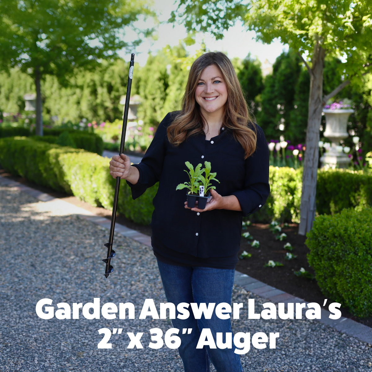 Garden Answer Auger Combo (2" x 36" and 3" x 36")