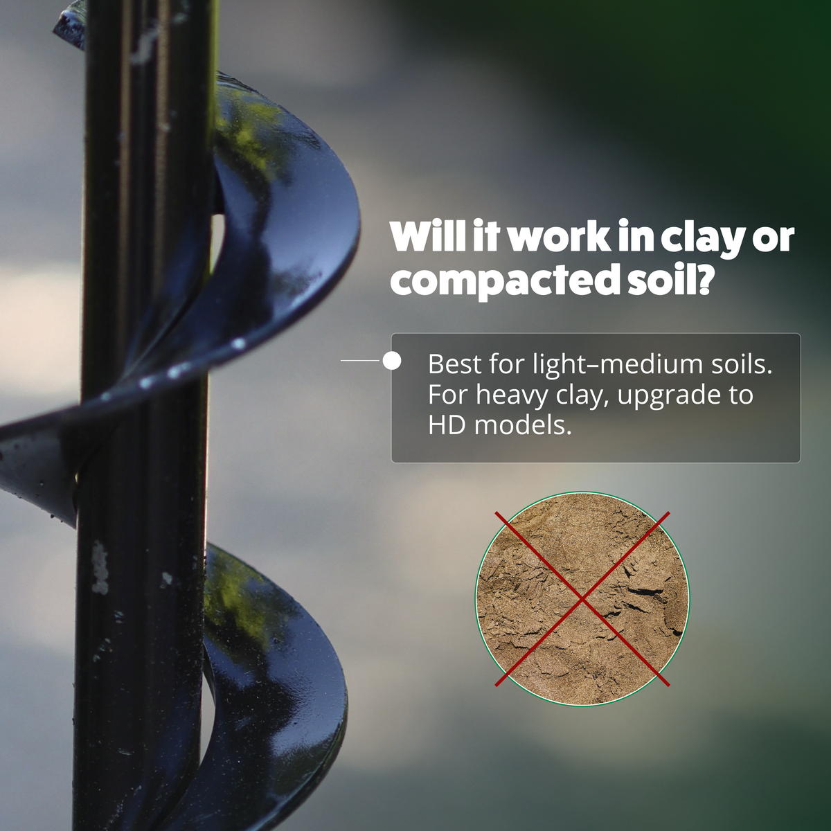 Garden Answer Auger Combo (2" x 36" and 3" x 36")
