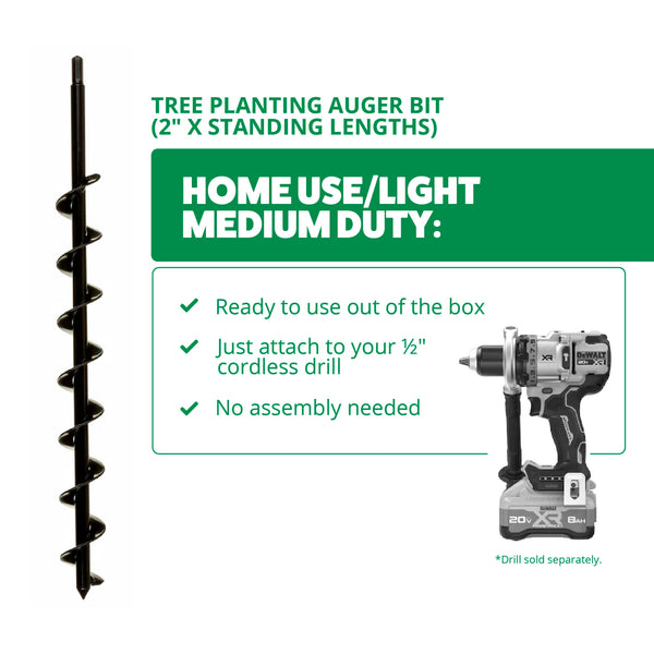 Bulb Augers for Drills: Bulb Planters | Power Planter