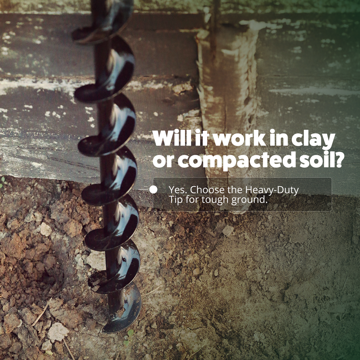 Versatility Auger (2" x Standing Lengths)