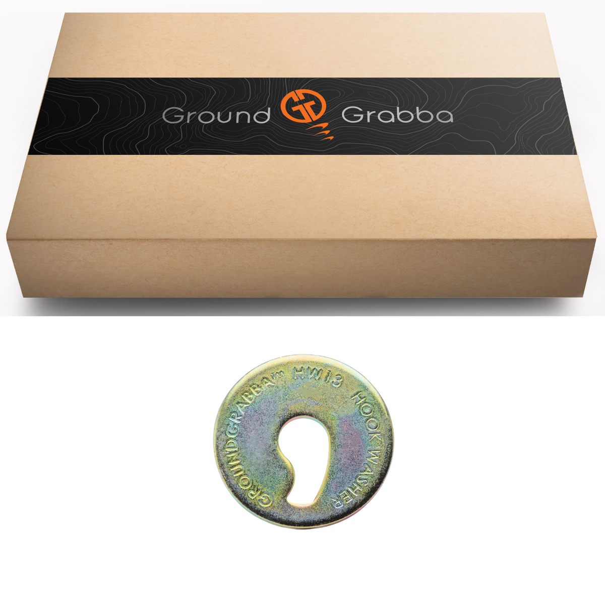HookWasher Packs | Suits Commercial GR14 | 3.5mm Mild Steel | Hot Dip Galvanized