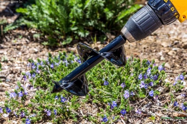Easy Dig Gardener Starter Complete Bundle: Auger Drill Bits for